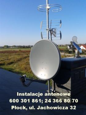 Instalacja oraz ustawianie anten satelitarnych oraz dvbt
