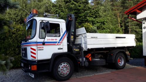 Usługi transportowe wywrotka + HDS