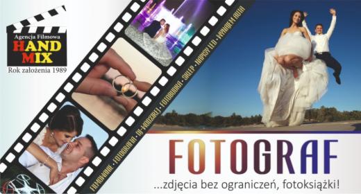Filmowanie, Fotografia, Fotobudka, DJ/Wodzirej