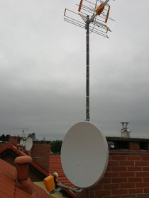 Ustawianie anten telewizyjnych - satelitarnych i naziemnych.