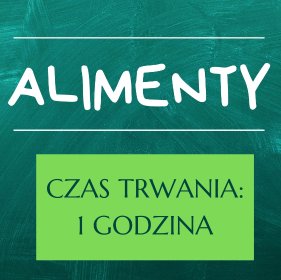 ALIMENTY - konsultacja Koszalin