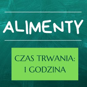 ALIMENTY - Konsultacja Poznań