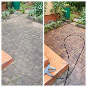 Czyszczenie kostki brukowej