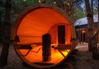 Sauna Ogrodowa - Zewnętrzna - Biberhaus