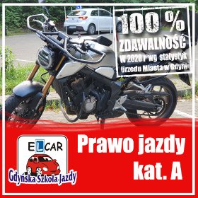Kurs prawa jazdy kat.A ELCAR