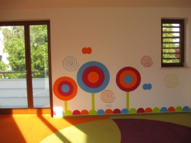 Malarska dekoracja ścian!