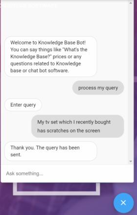 Inteligentny chat bot na stronie www