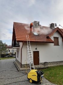 Mycie dachów, kostki,elewacji itd