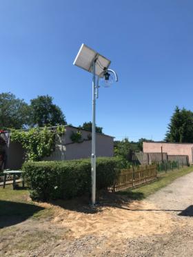 Lampy solarne, uliczne i parkowo-ogrodowe, Latarnie solarne i hybrydowe LED