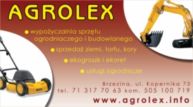 Wypożyczalnia sprzętu ogrodniczego Agrolex
