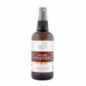 YOUR NATURAL SIDE Woda kwiatowa z oczaru wirginijskiego (w sprayu) 100ml YOUR NATURAL SIDE Woda kwiatowa z oczaru wirginijskiego (w sprayu) 100ml