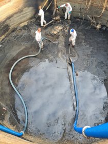 Czyszczenie zbiorników biogazowni, separatory, ppoż. instalacje wodno-kanalizacyjne.