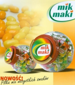 Drażetki owocowe MIK MAKI. Sprzedaż hurtowa.