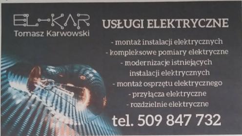 USŁUGI ELEKTRYCZNE, MINIKOPARKA