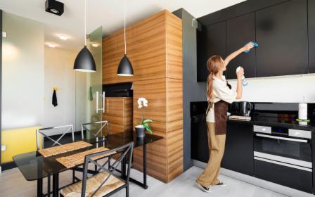 SPRZĄTANIE DOMÓW, MIESZKAŃ