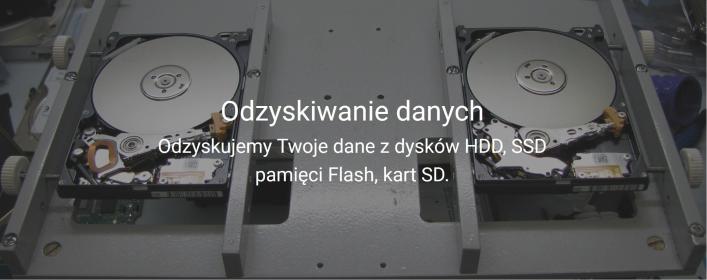 Odzyskiwanie danych z dysków twardych. Warszawa. Dysk i spółka.