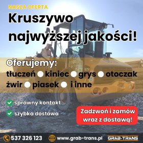 MATERIAŁY SYPKIE (KRUSZYWO)