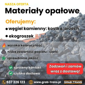 Materiały opałowe