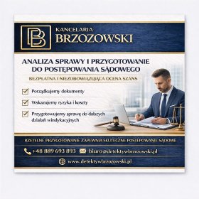 Analiza sprawy i przygotowanie do postępowania sądowego