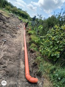 Drenaże, instalacje kan odprowadzenia wód opadowych