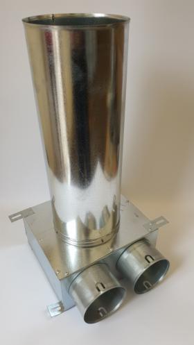 SKRZYNKA ROZPRĘŻNA 2X75/125