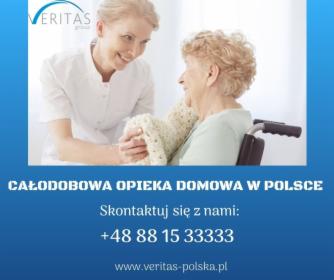 Całodobowa opieka domowa nad osobami starszymi i chorymi w Polsce