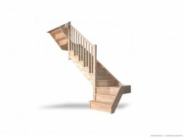 Schody proste schody zabiegowe model 20