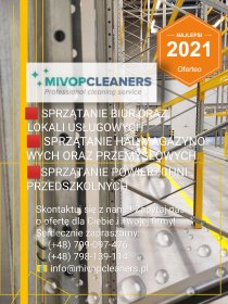 SPRZĄTANIE POWIERZCHNI PRZEDSZKOLNYCH