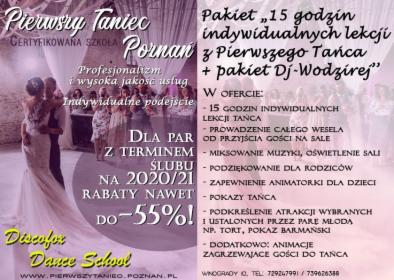 Pierwszy Taniec Poznań Certyfikowana Szkoła