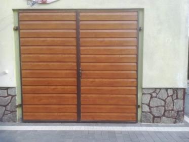 Brama garazowa ocieplana