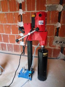 Wiercenie w betonie techniką diamentową