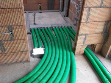 Centrala rekuperacyjna z rozprowadzeniem Thessla Green