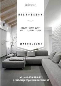 ECOMIKROBETON ZESTAW 20 KG NA 10 M2