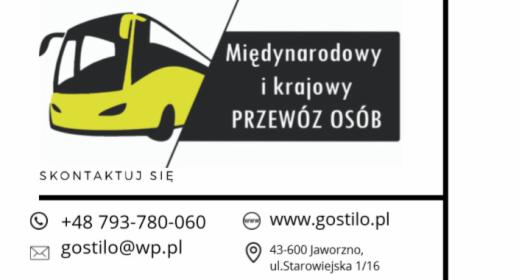 Przewóz osób krajowy i  zagraniczny