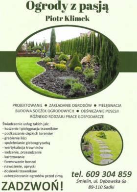Zagospodarowanie terenów zielonych i prace ogrodnicze