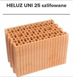Pustak ceramiczny HELUZ 25 szlifowany