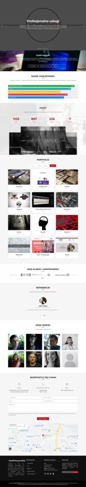 Tworzenie zoptymalizowanych strony internetowej www, sklepów oraz wsparcie techniczne