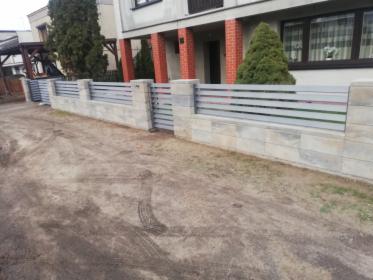 PŁOT OGRODZENIE BRAMA FURTKA