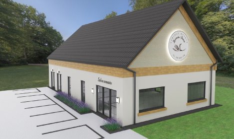 Wizualizacji i projekt elewacji