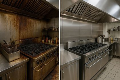 Sprzątanie lokali usługowych, gastronomii, kuchni, restauracji itd.