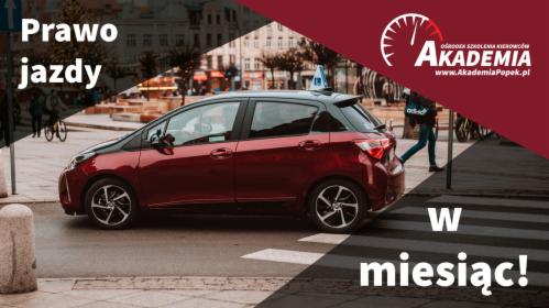 Kurs prawa jazdy