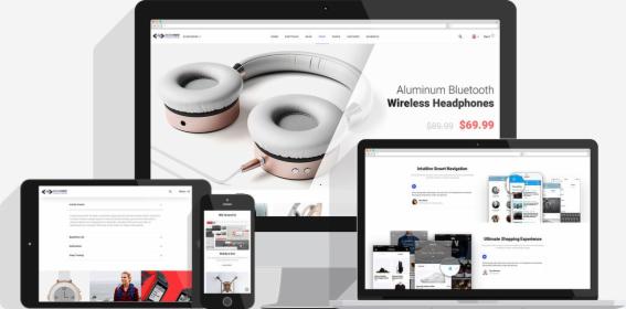 Strona internetowa wizytówka przygotowana pod promocję na facebbok i SEO