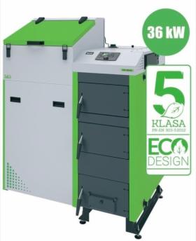 SAS Bio Spark 36 kW - Kocioł na pellet 5 Klasy