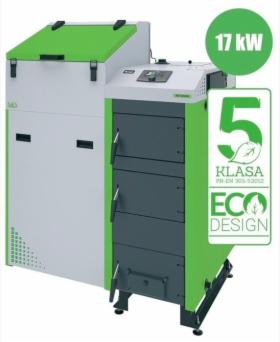 SAS Bio Spark 17 kW - Kocioł na pellet 5 Klasy