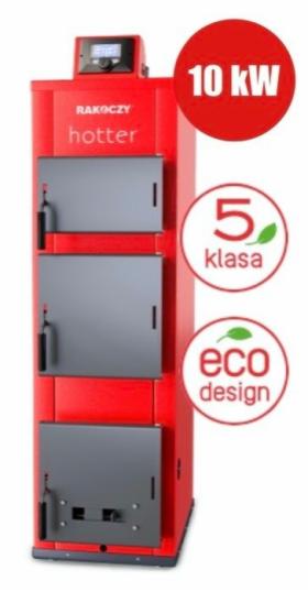RAKOCZY Hotter - 10 kW - Kocioł c.o. na ekogroszek 5 Klasy - EcoDesign - Możliwość dotacji