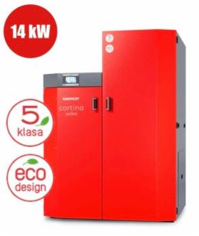 RAKOCZY Cortina Pellet - 14 kW - Kocioł c.o. na pellet 5 Klasy - EcoDesign - Dotacja Czyst