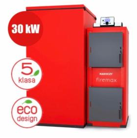 RAKOCZY FireMax 300 Plus - 30 kW - Kocioł c.o. na pellet 5 Klasy - EcoDesign - Możliwość d