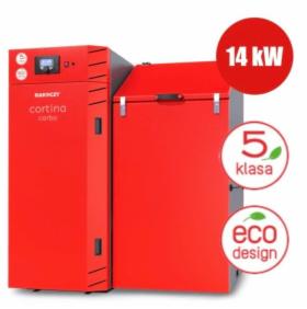 RAKOCZY Cortina Carbo - 14 kW - Kocioł c.o. na ekogroszek 5 Klasy - EcoDesign - Dotacja Cz