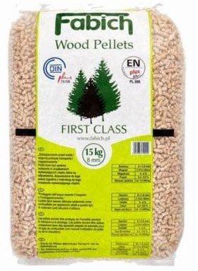FABICH - Pellet drzewny A1 DIN Plus