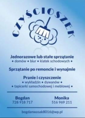 Sprzątanie biur, klatek schodowych